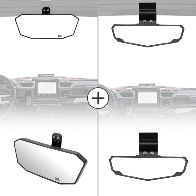 KEMIMOTO Specchietto Retrovisore Polaris Ranger Regolabile