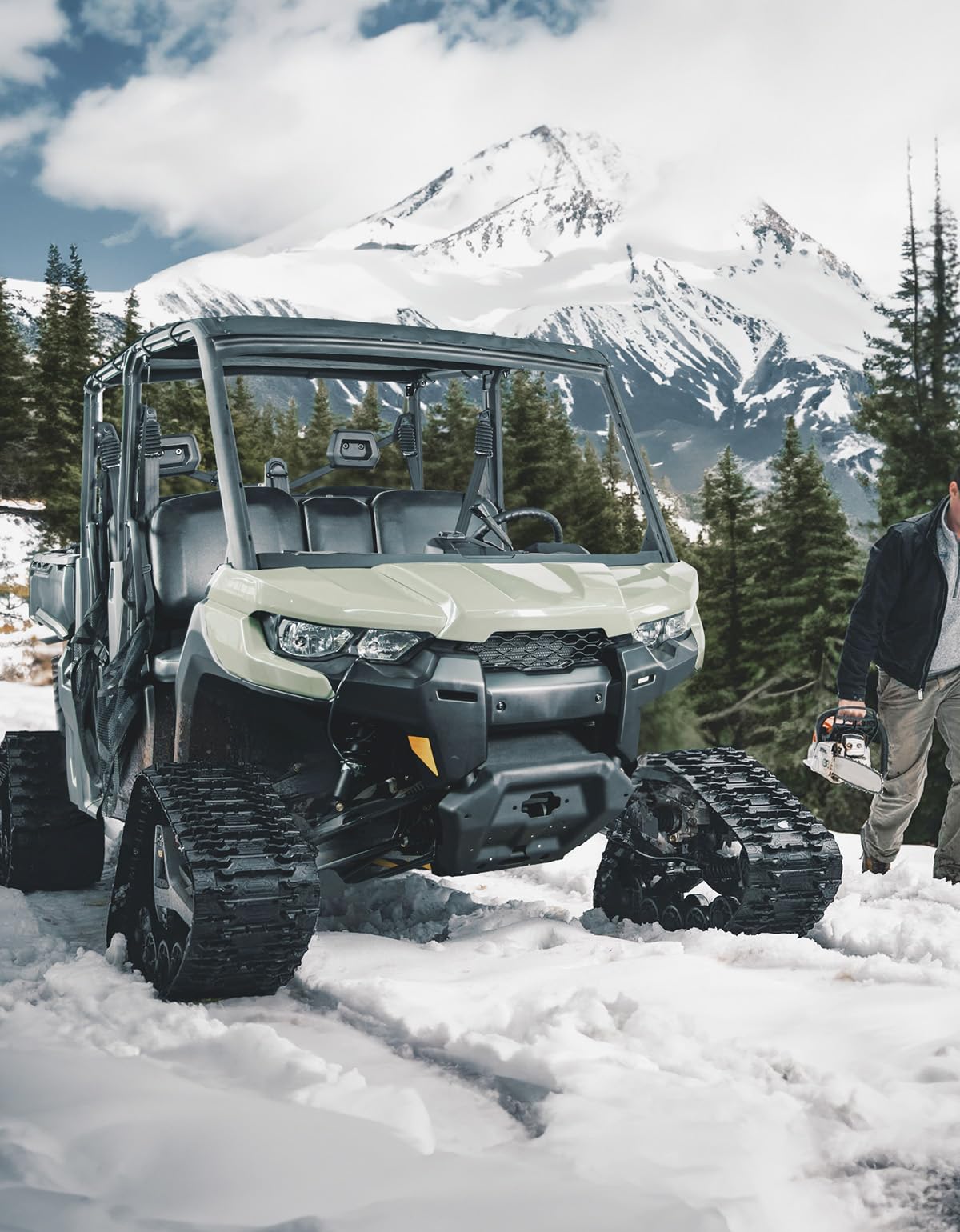 KEMIMOTO Defender MAX tettuccio UTV con oblò