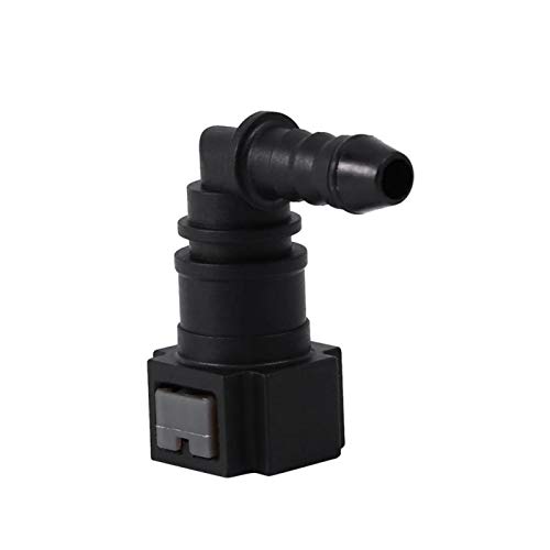 Kuuleyn Raccordo Tubo Benzina 7,89 mm Curvo in Nylon
