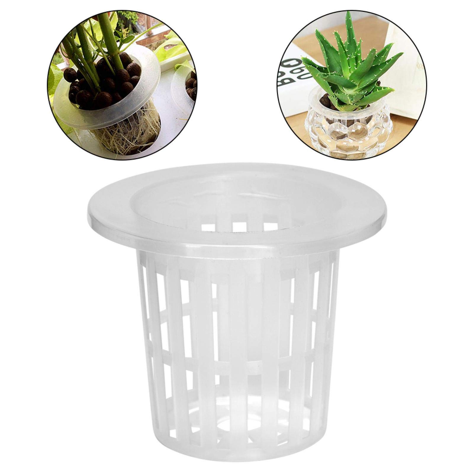 Kuuleyn Cestino Idroponico Vaso Rete 10 Pezzi Traspirante