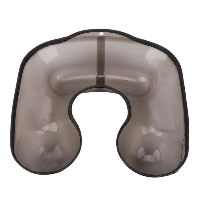 Kuuleyn Vassoio Collo Parrucchiere Tinta PVC Nero
