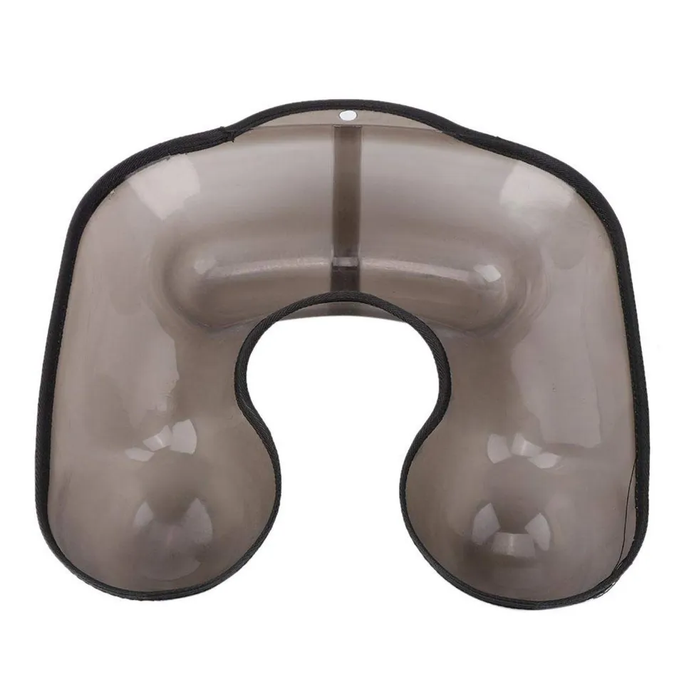 Kuuleyn Vassoio Collo Parrucchiere Tinta PVC Nero