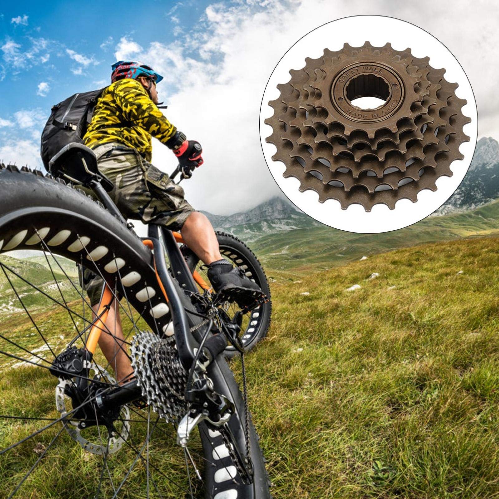 Kuuleyn ruota libera bici 6 velocità 14T-28T