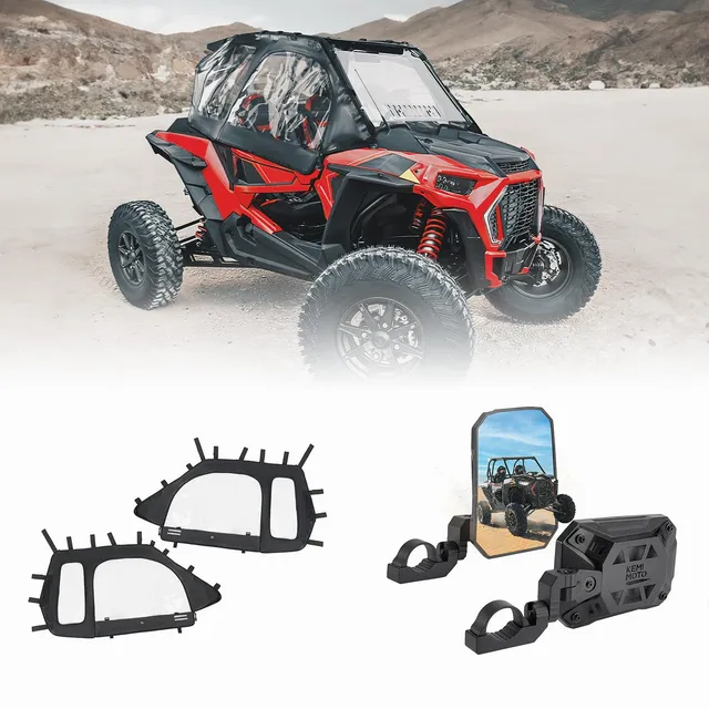 KEMIMOTO Porte Superiori + Specchietti Polaris RZR XP 1000