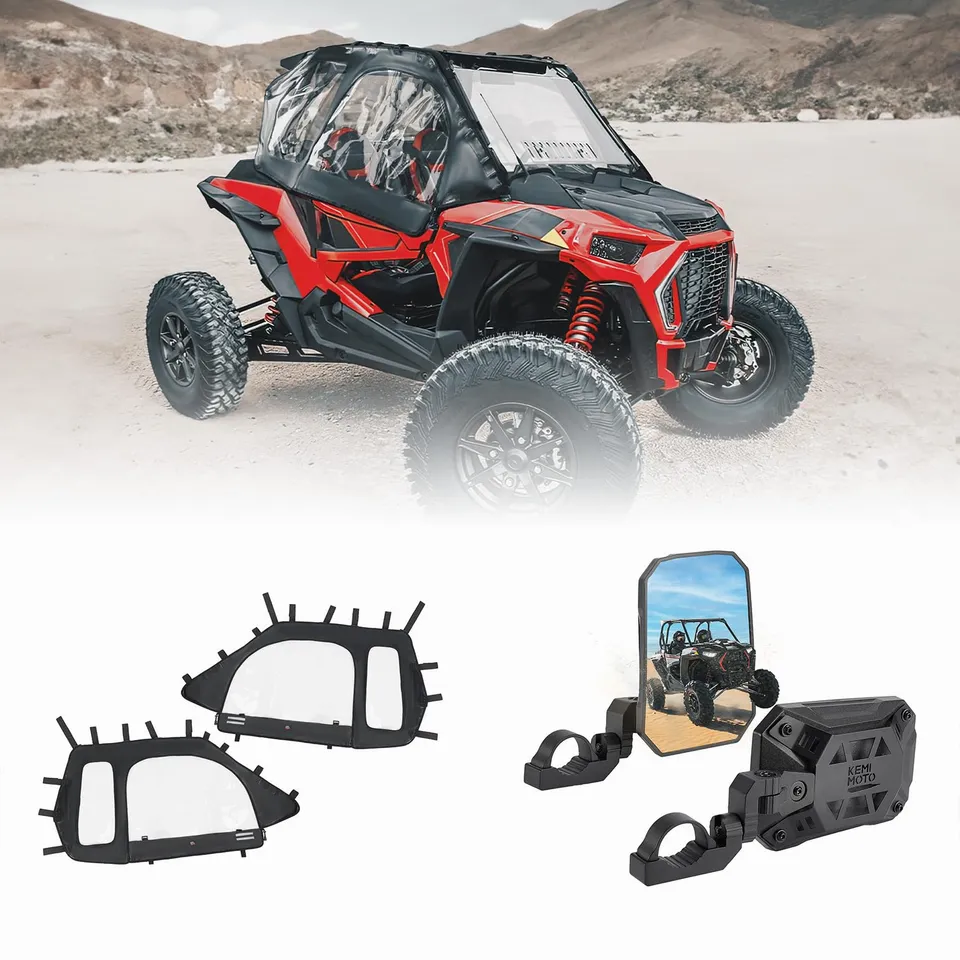 KEMIMOTO Porte Superiori + Specchietti Polaris RZR XP 1000