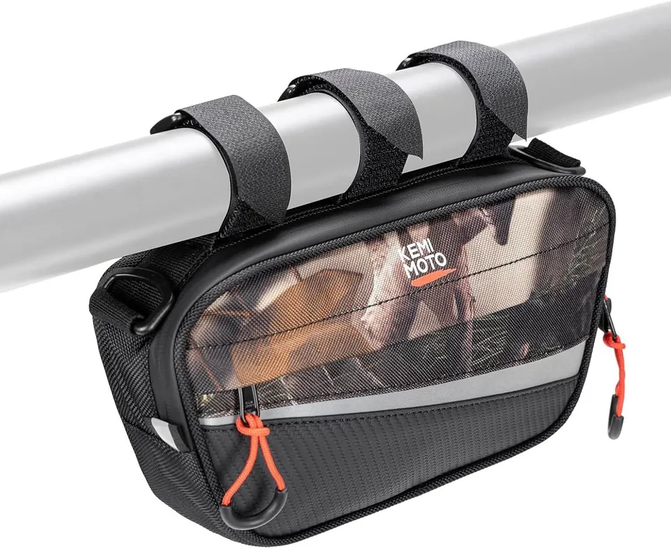 Kemimoto UTV borsa roll-bar mimetica 11x5" impermeabile