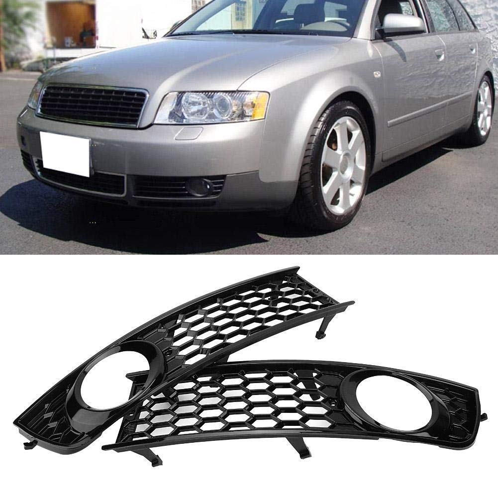Kuuleyn Griglia Fendinebbia Audi A4 B6 2 Pezzi Nera ABS