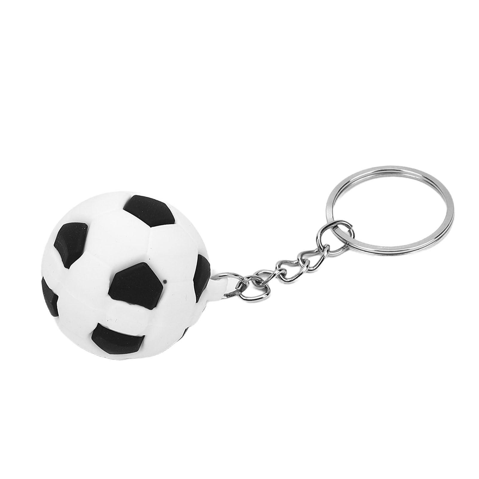 AOWINHIT Portachiavi pallone calcio 3,3 cm PVC