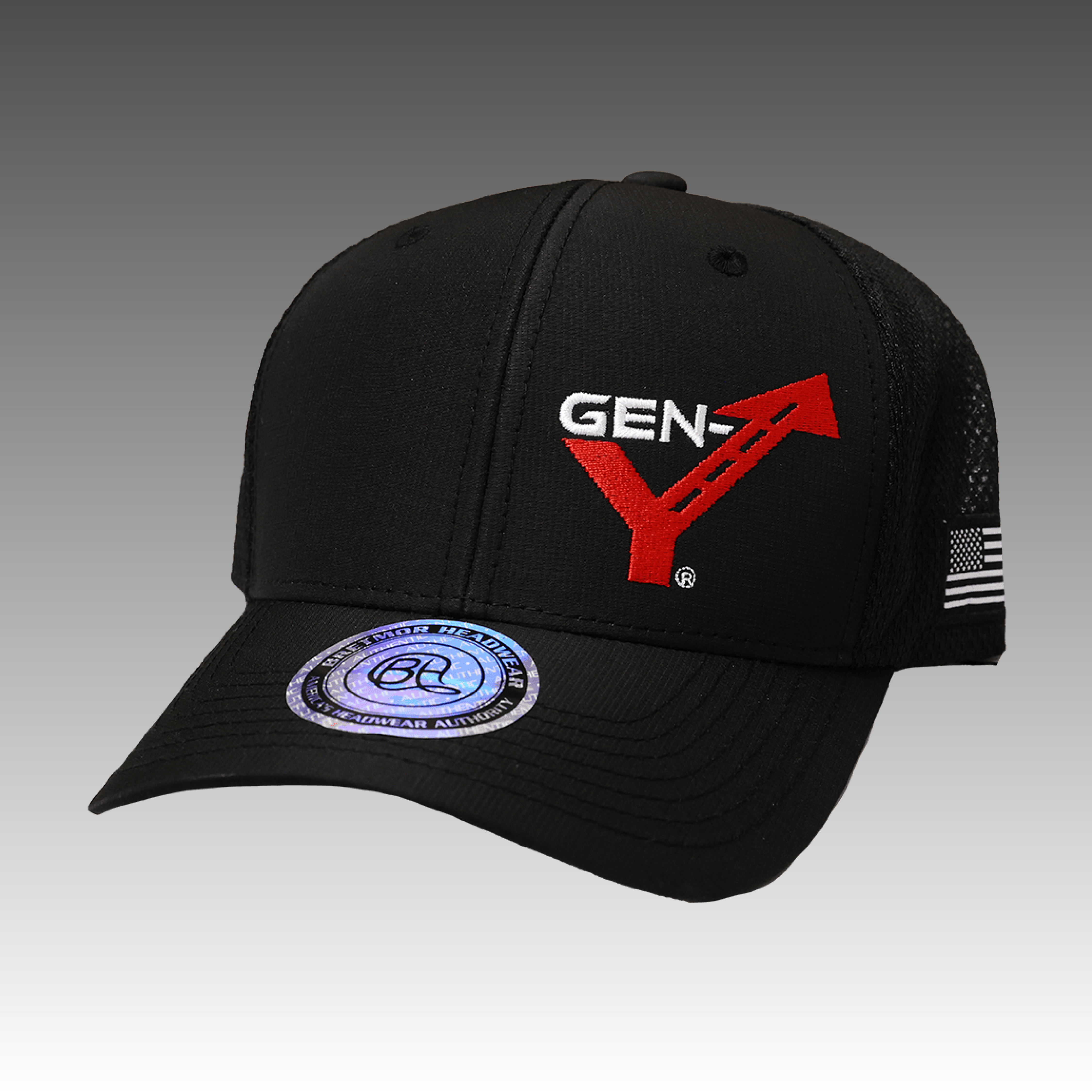GEN-Y Hitch Hat cappellino nero poliestere