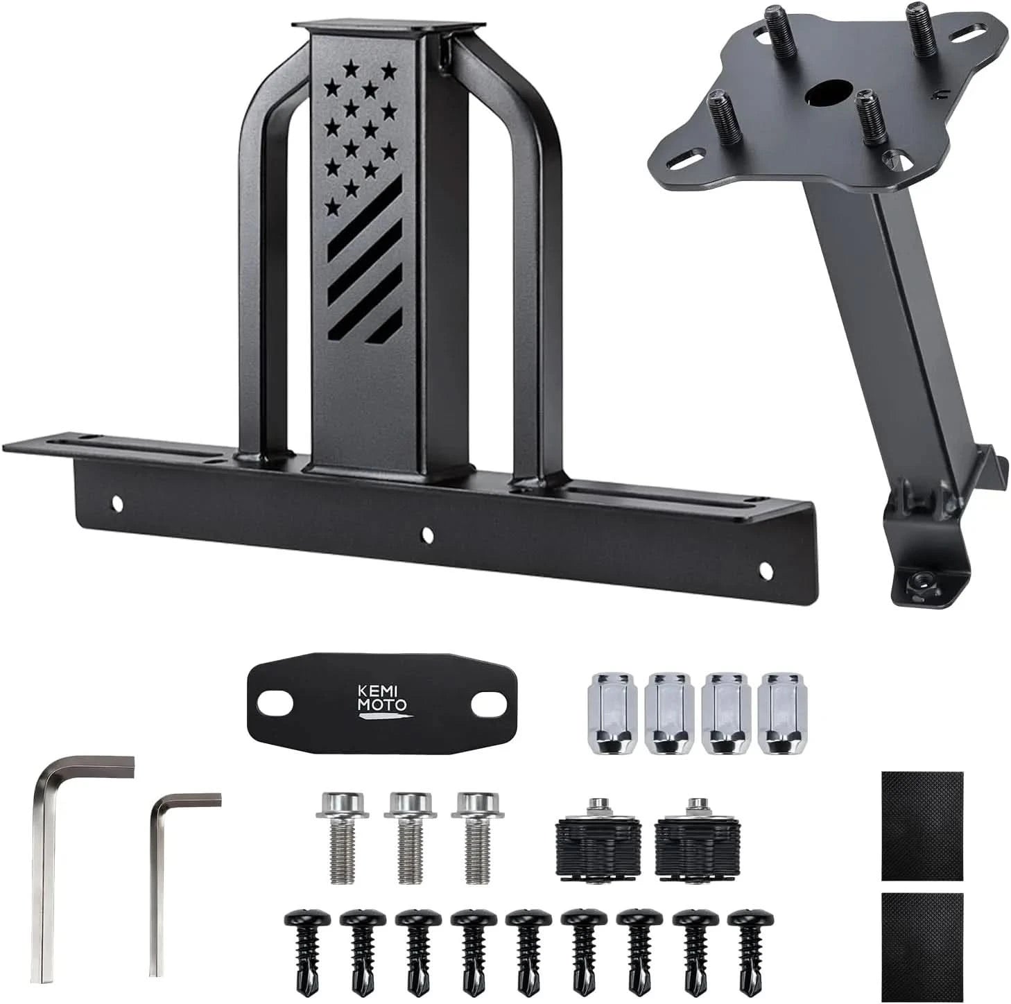 Kemimoto Ranger XP 1000 supporto ruota scorta acciaio