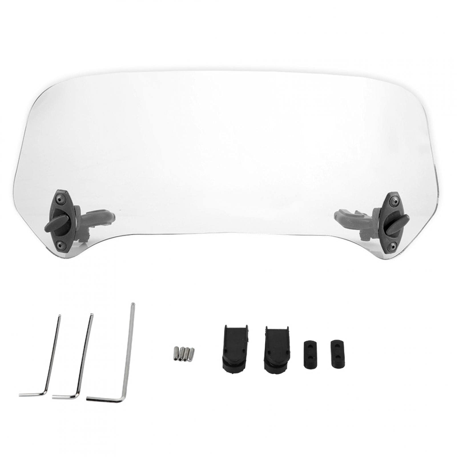 Kuuleyn Spoiler Parabrezza Moto Universale Trasparente
