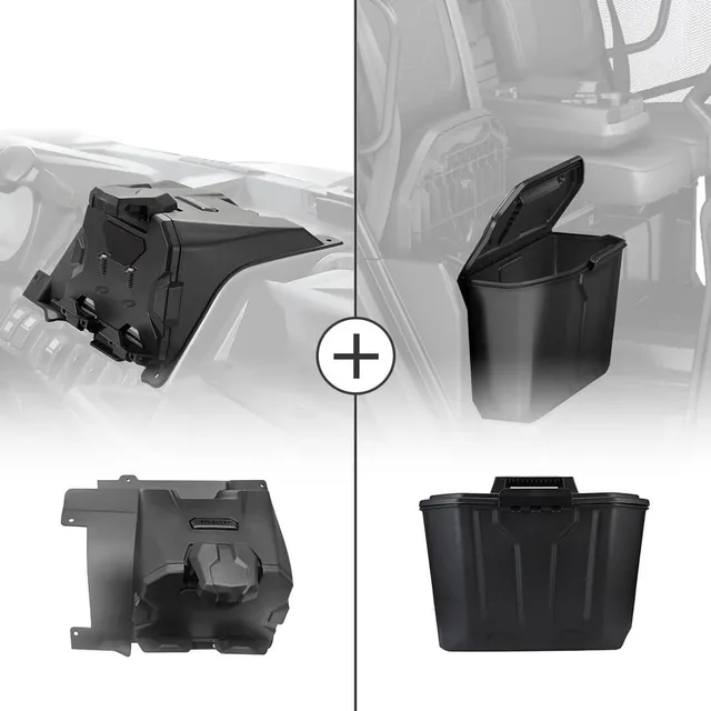 Kemimoto Defender box 14L + porta tablet cruscotto