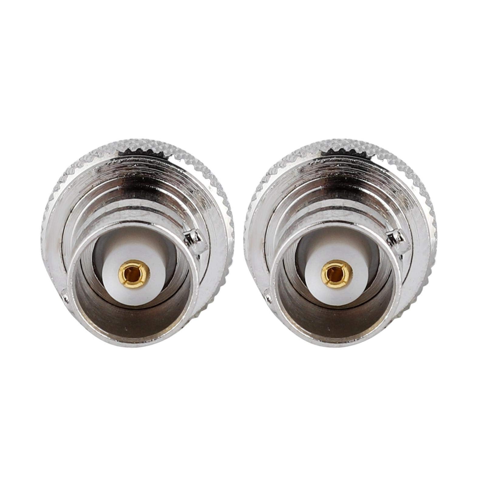 Kuuleyn Adattatore SMA Femmina-BNC Femmina 2 Pezzi 50 Ohm
