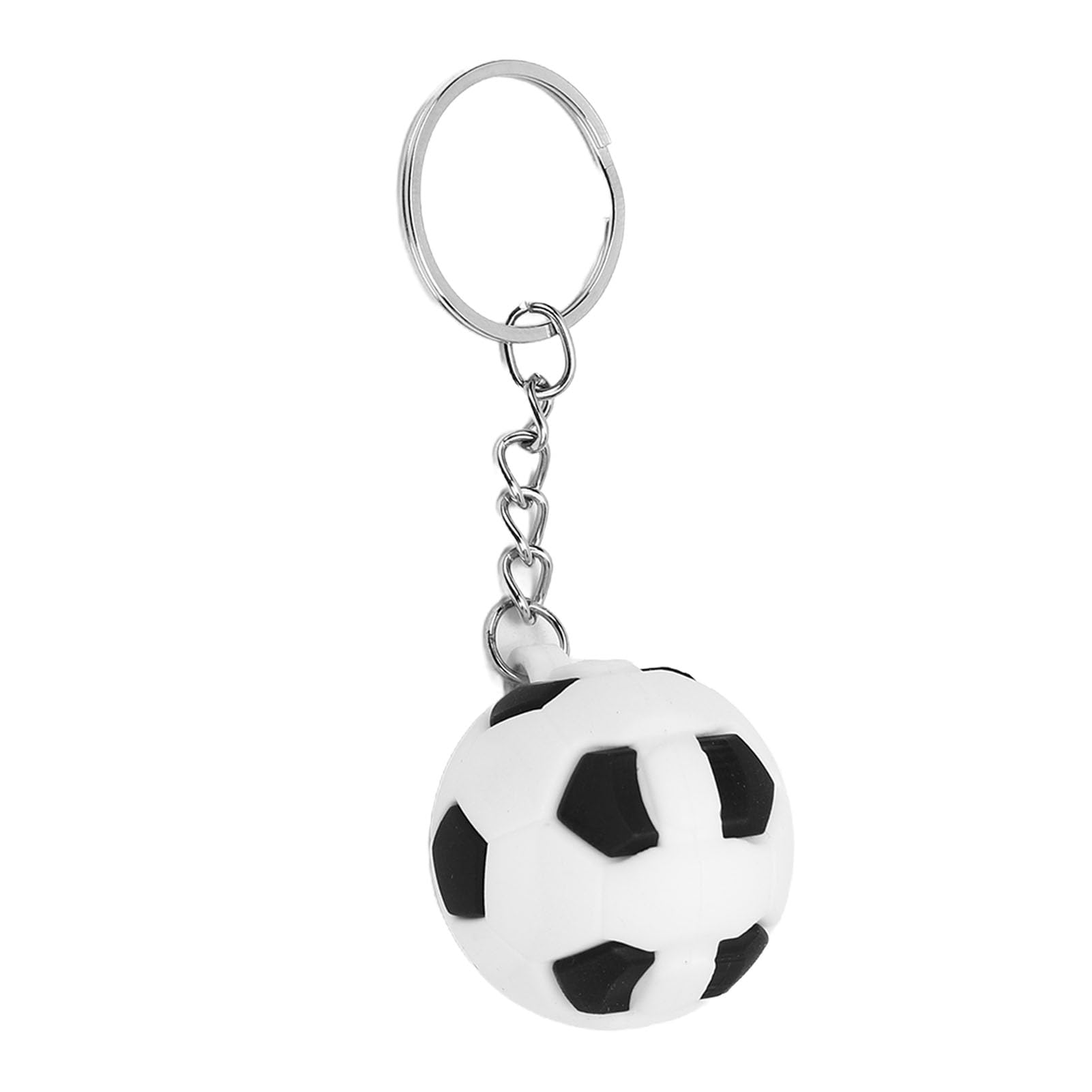 AOWINHIT Portachiavi pallone calcio 3,3 cm PVC