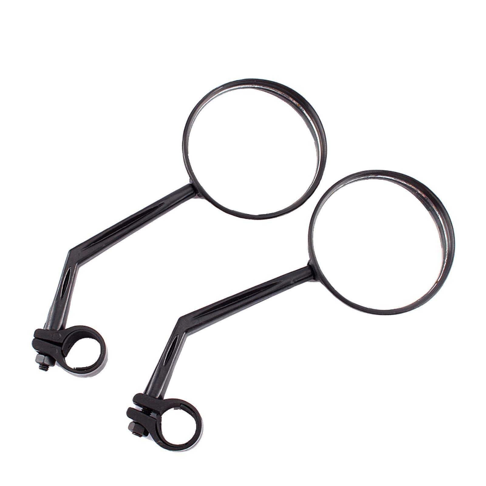Kuuleyn specchietto retrovisore moto bici nero 75 mm convesso