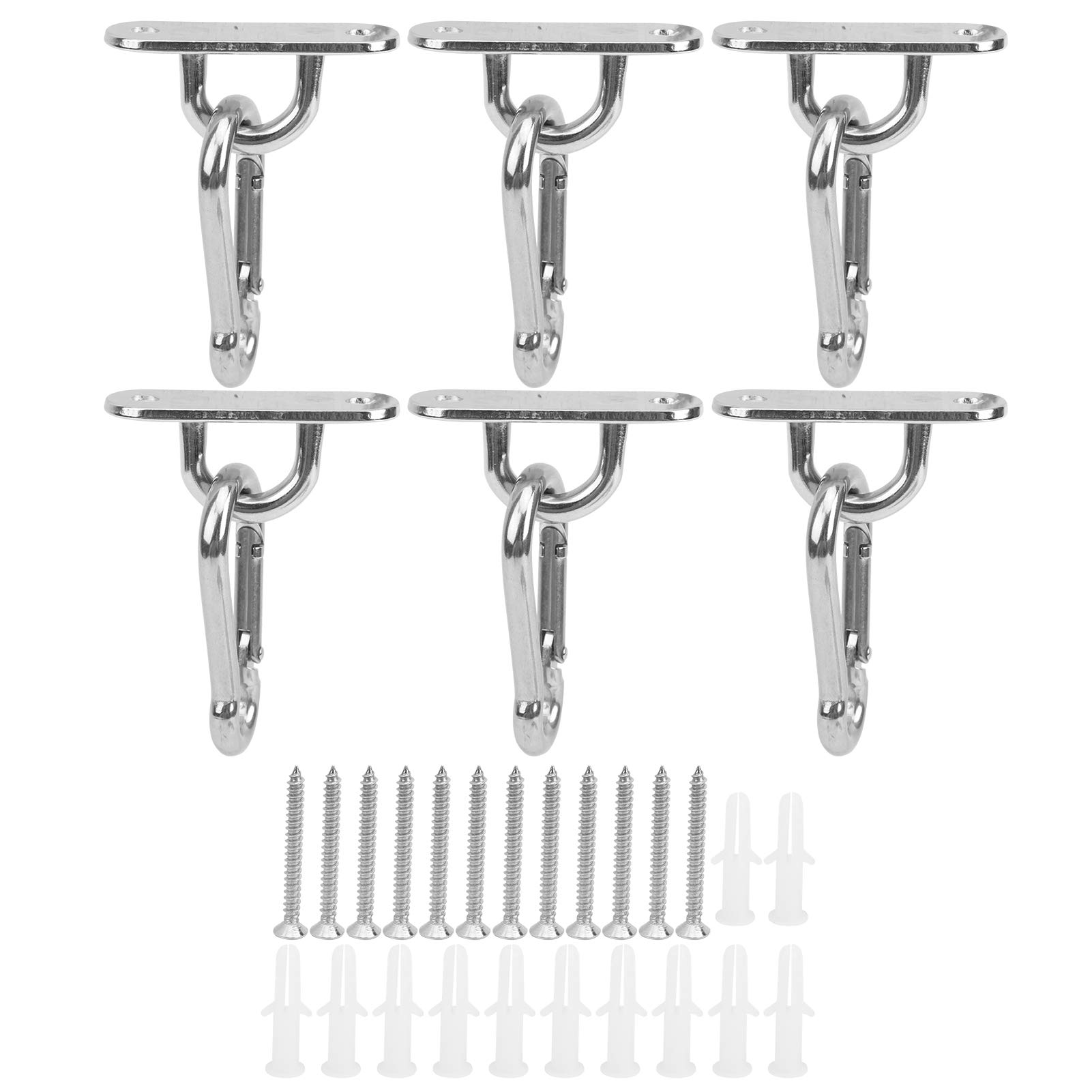 Kuuleyn Gancio Soffitto Ancoraggio Amaca Yoga Acciaio Inox