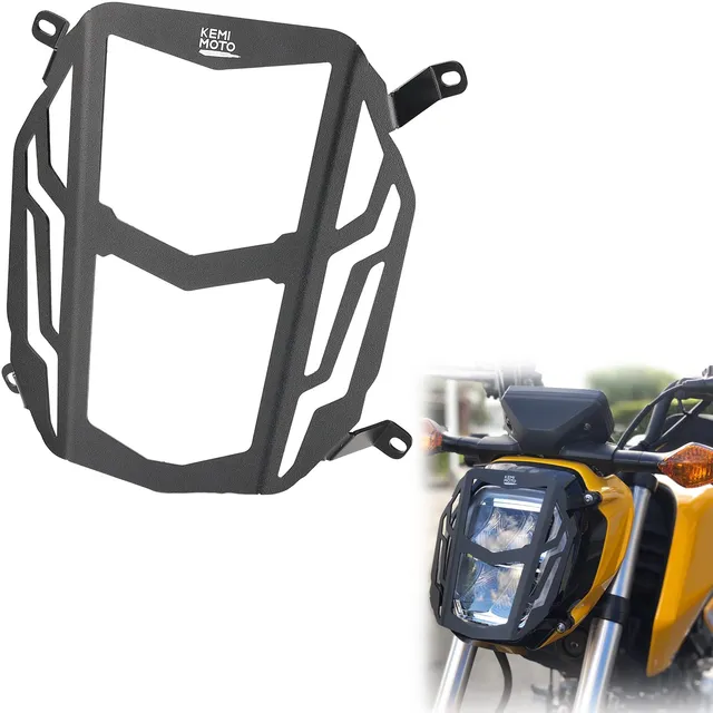KEMIMOTO MSX125 Grom 2022-2024 protezione faro alluminio