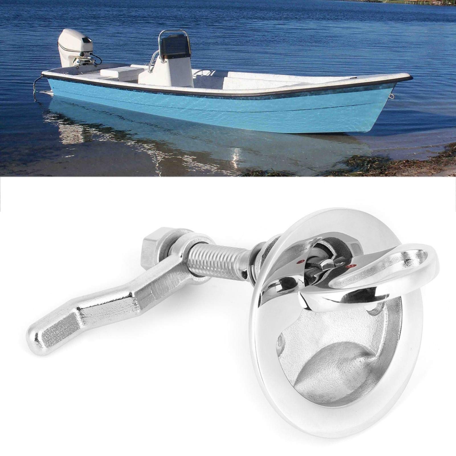 Kuuleyn chiusura boccaporto barca inox 316 foro 51 mm