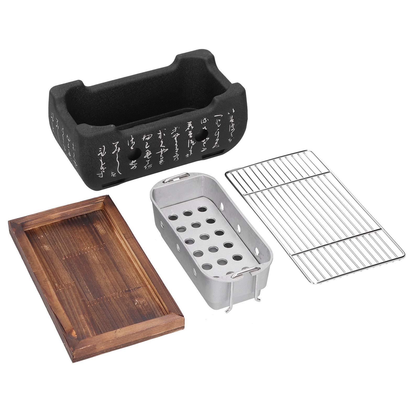 Kuuleyn Griglia Barbecue Giapponese Mini Alluminio