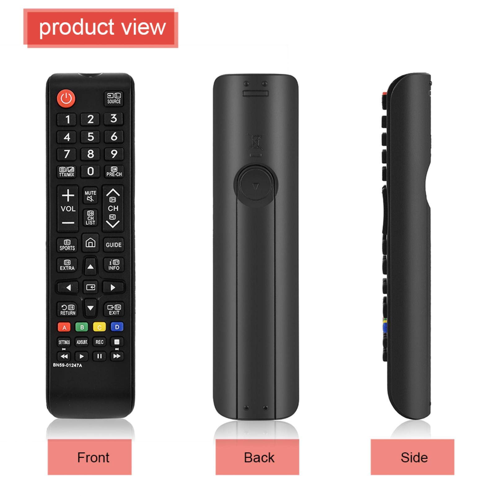 Kuuleyn Telecomando TV Samsung UE65KU6070 UE65KU6079 UE65KU6400