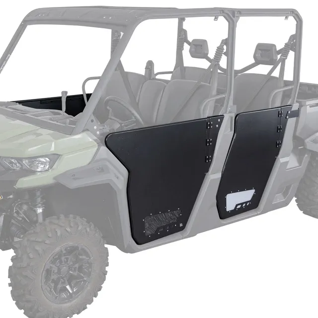 KEMIMOTO Defender MAX mezze porte alluminio 2 mm visibilità