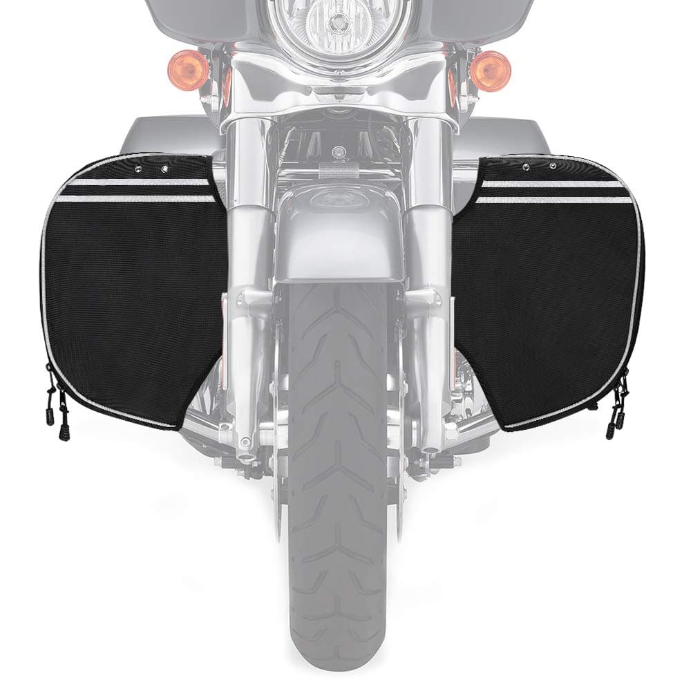 KEMIMOTO F1101-00501BK Gambali Paramotore Harley Antivento