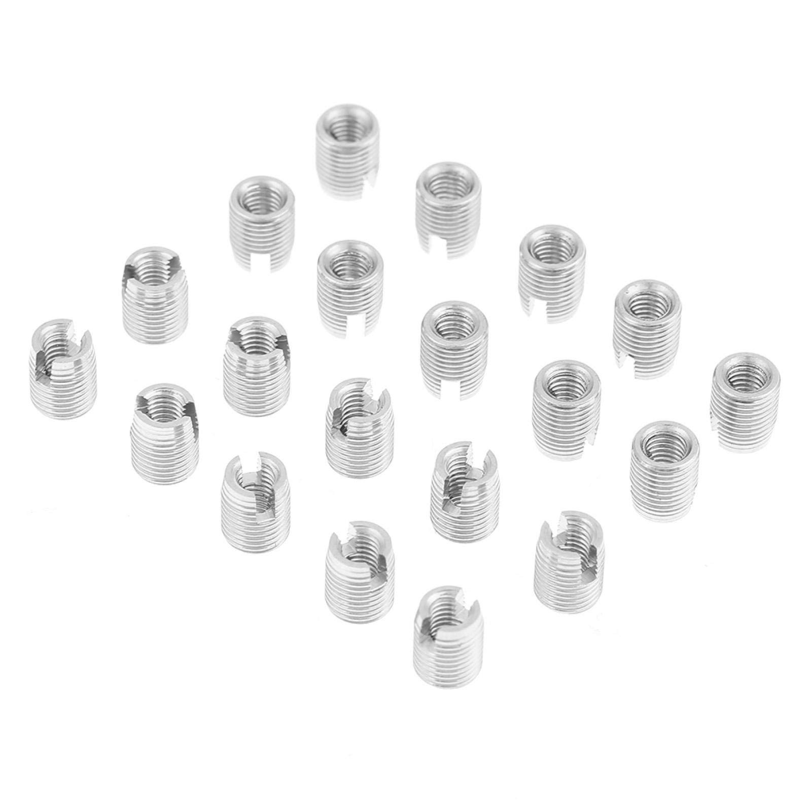 Kuuleyn Inserti Filettati M3x6 Inox 20 Pezzi Autofilettanti
