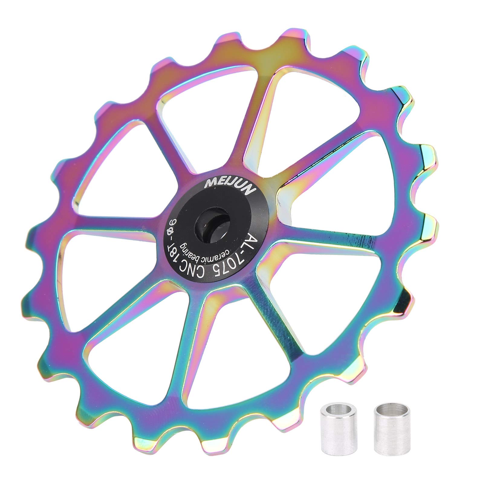 Kuuleyn Puleggia Deragliatore 18T Multicolore Ceramica