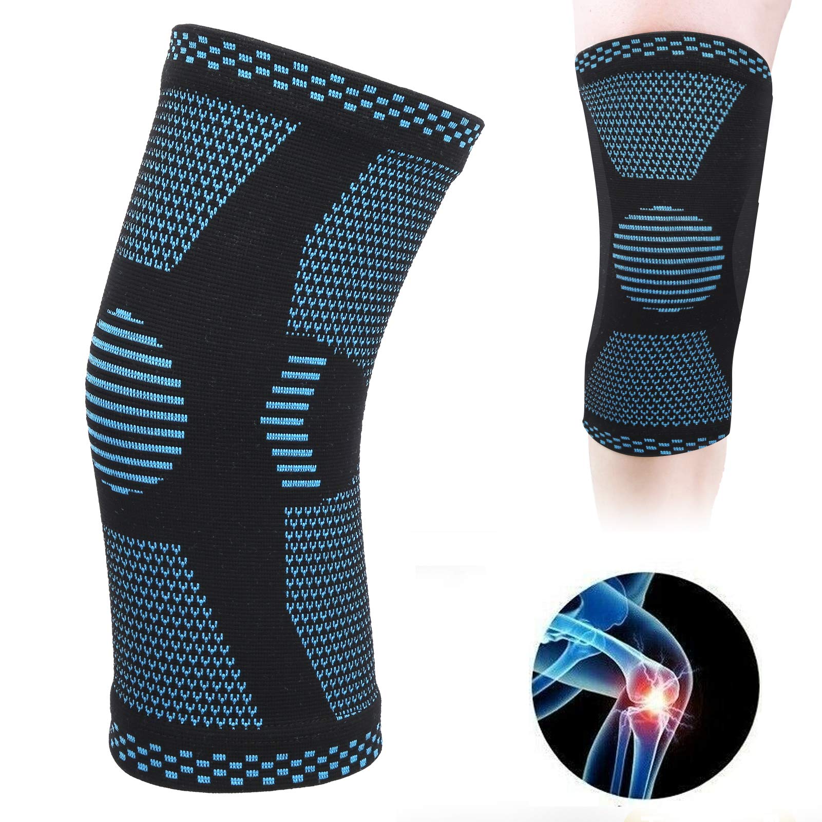 Kuuleyn Ginocchiera Compressione Nylon Taglia L