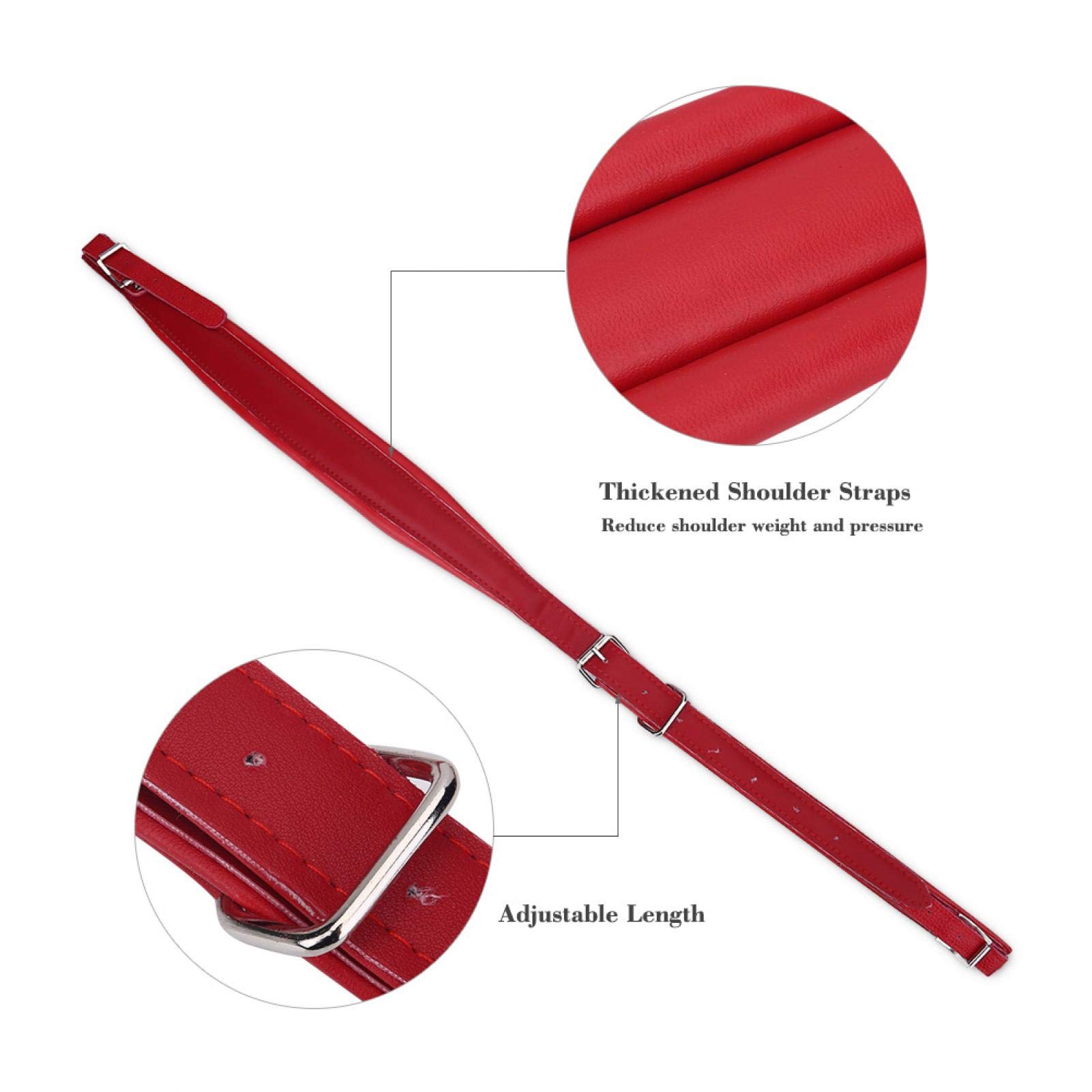 Kuuleyn cinghie fisarmonica pelle PU marrone 16-120 bassi