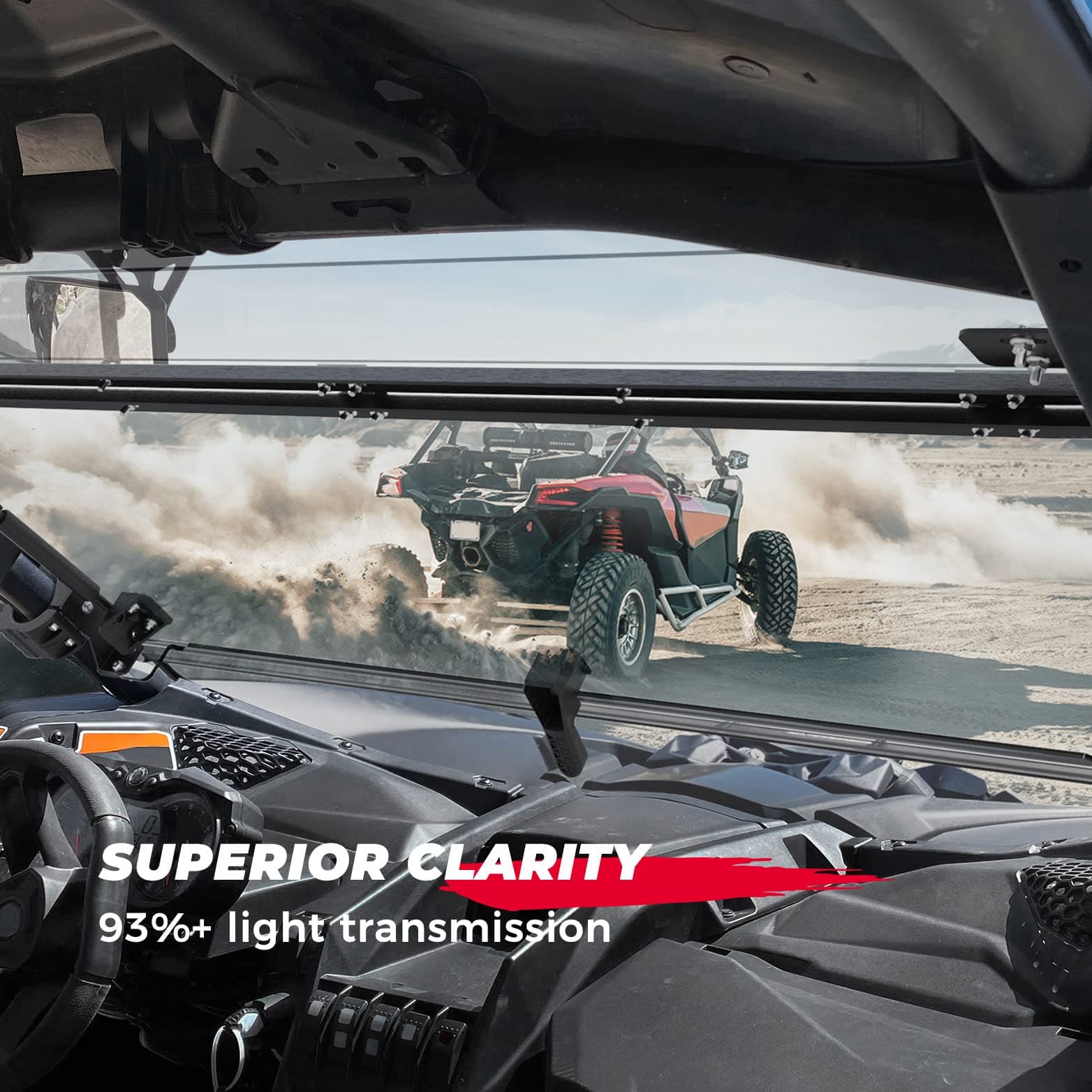 KEMIMOTO Maverick X3 parabrezza flip policarbonato