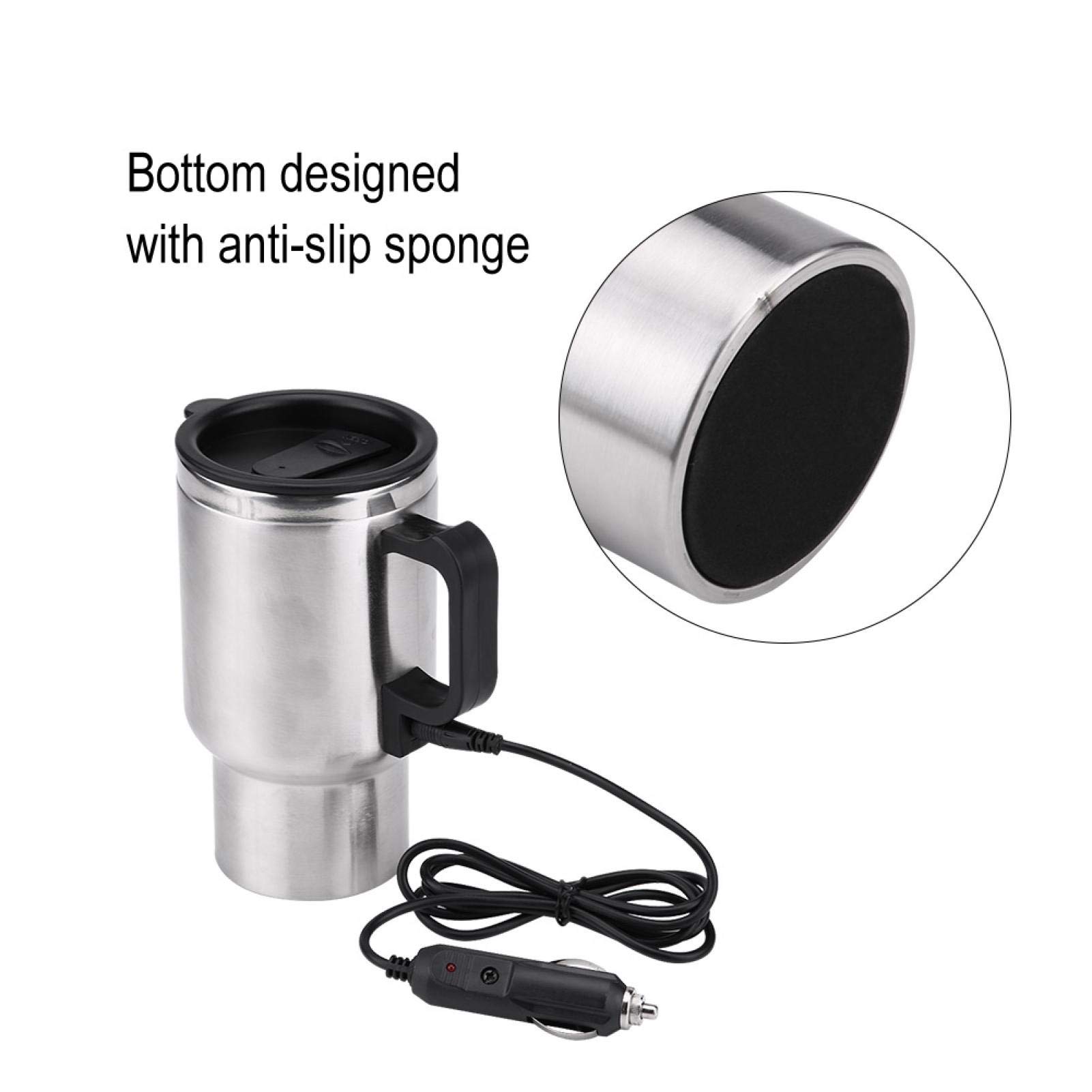 Kuuleyn tazza termica auto 12V 450 ml acciaio inox