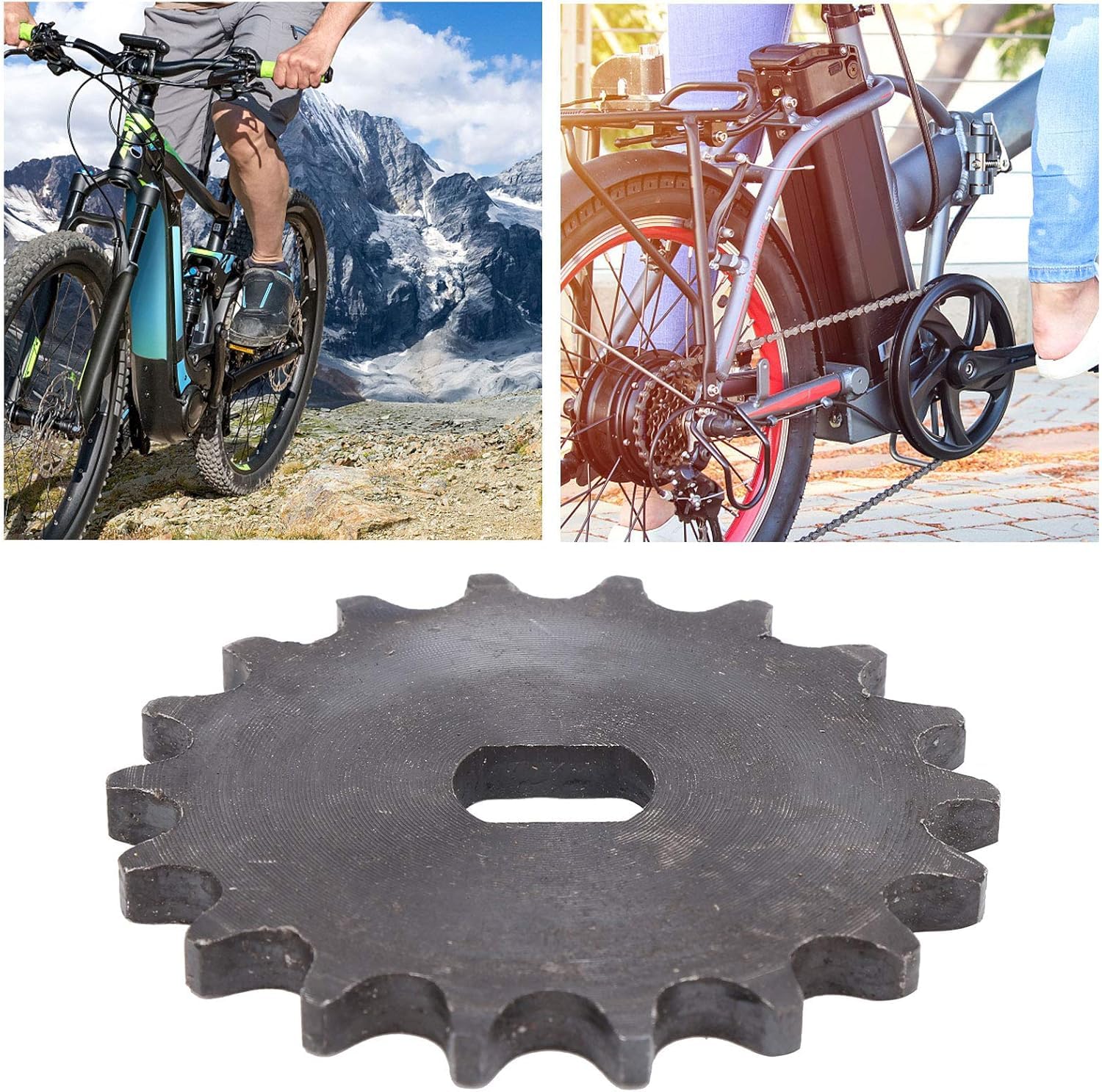 Kuuleyn Pignone 420 18 Denti Acciaio Carbonio Moto
