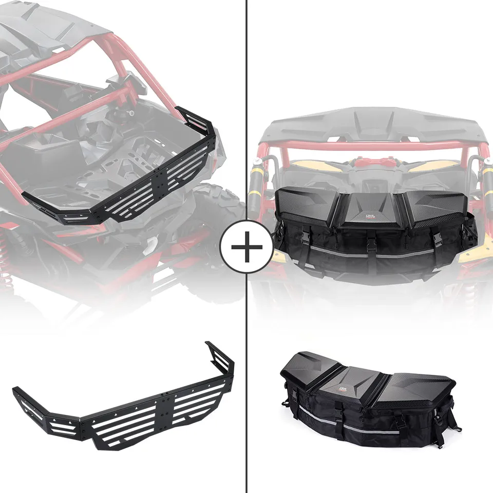 Kemimoto Maverick X3 sponda + borsa 60L metallo