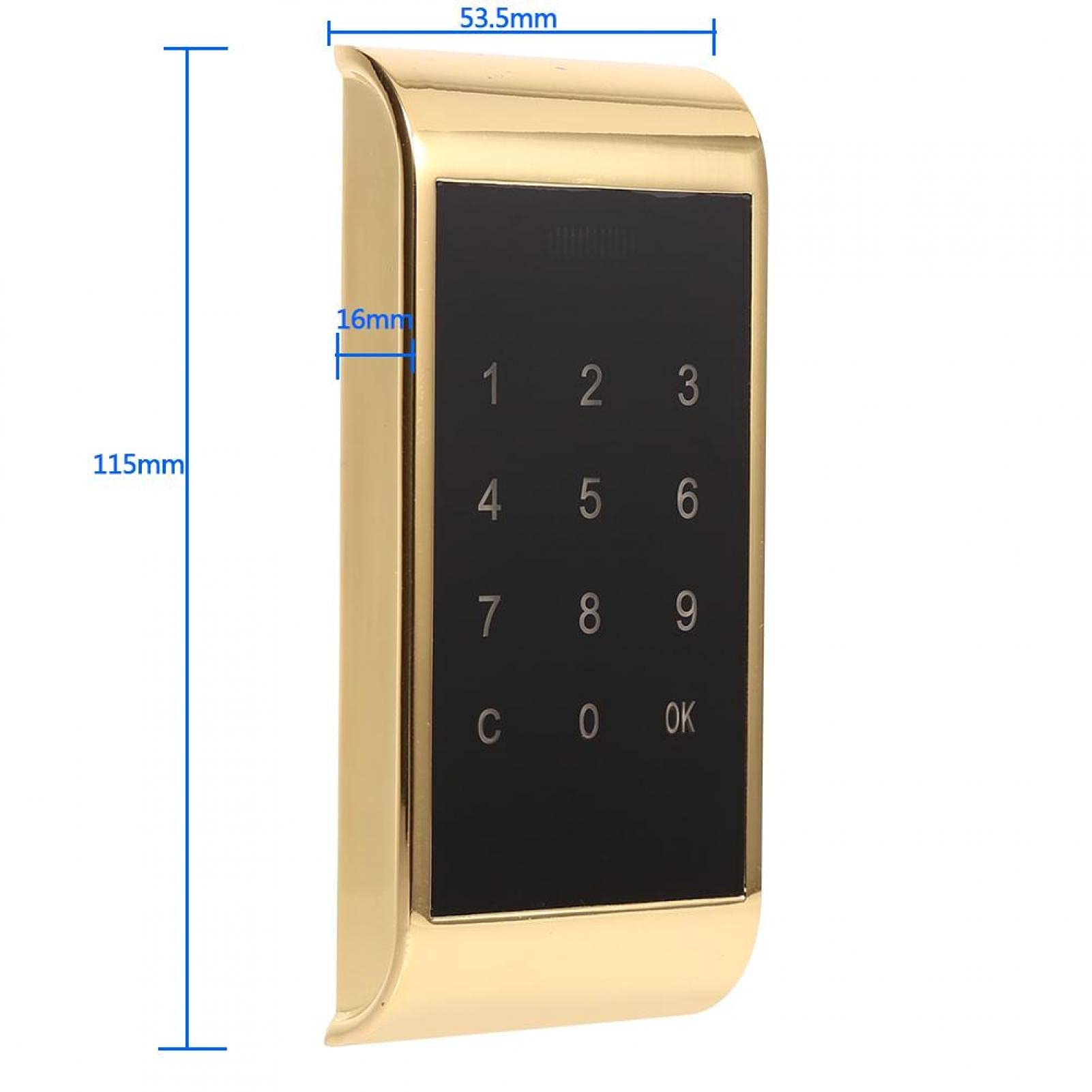 Kuuleyn serratura elettronica armadio password oro touch
