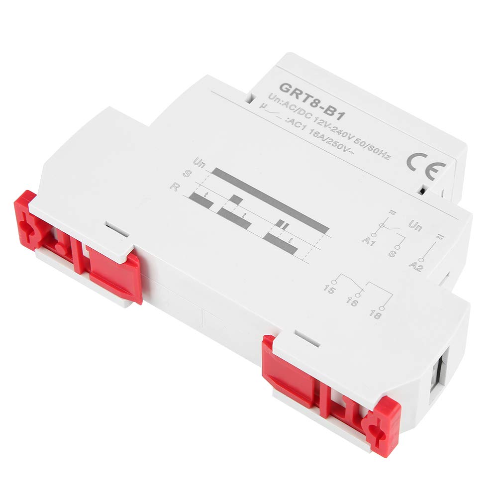 Kuuleyn GRT8-B1 Relè a Tempo Ritardato DIN 12-240V