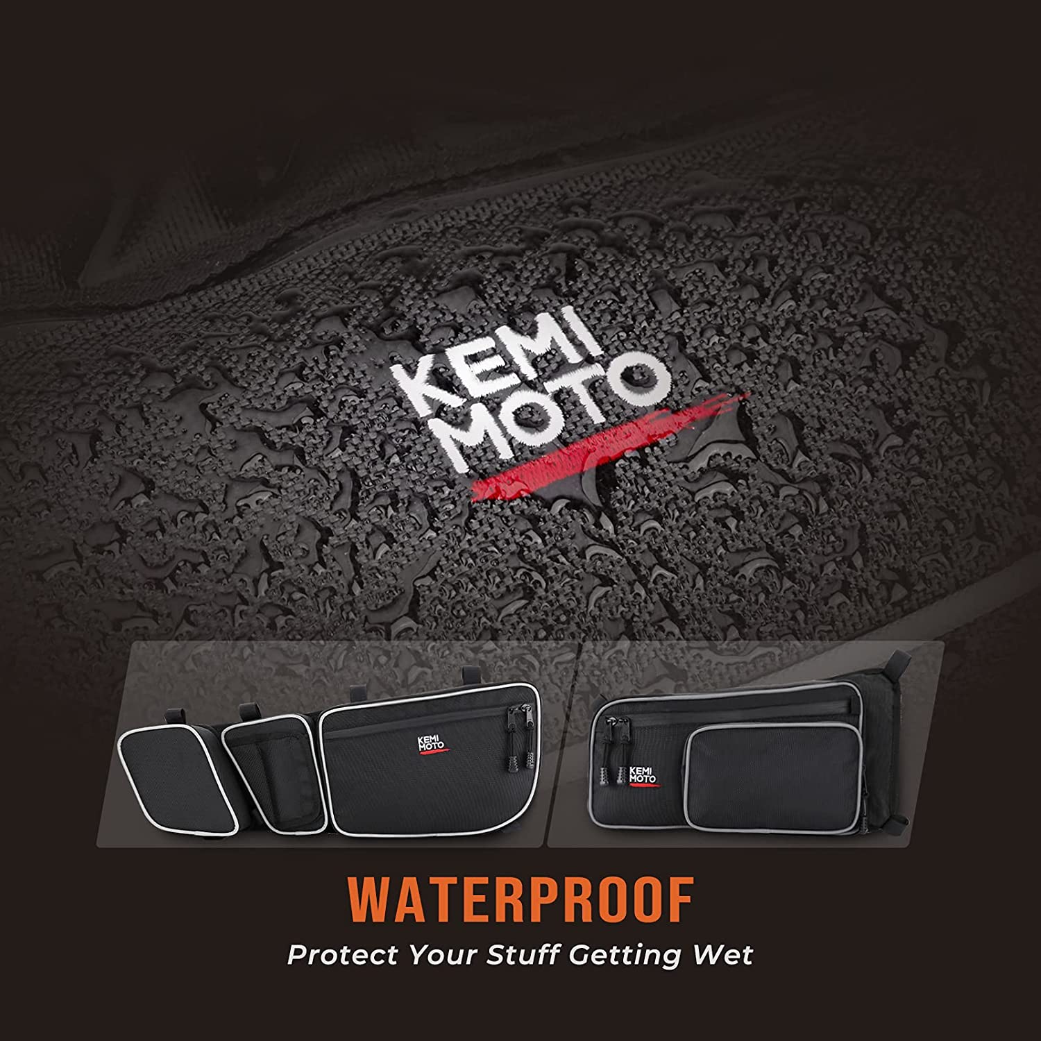 KEMIMOTO Borsa Posteriore Maverick X3 MAX Bauletto 60L