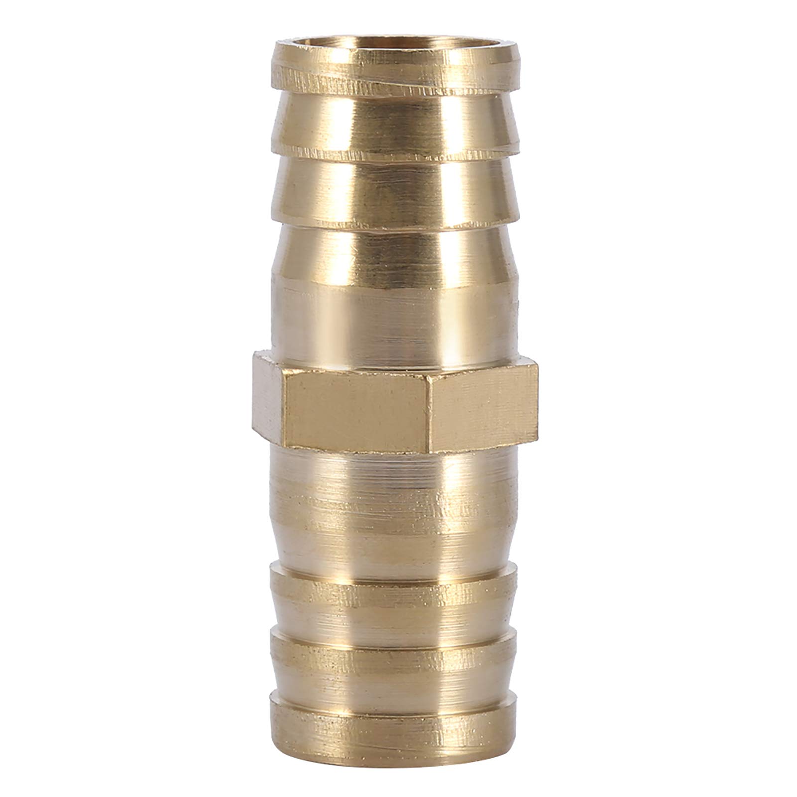 Kuuleyn raccordo tubo ottone diritto 6 mm 10 pezzi tenuta aria acqua