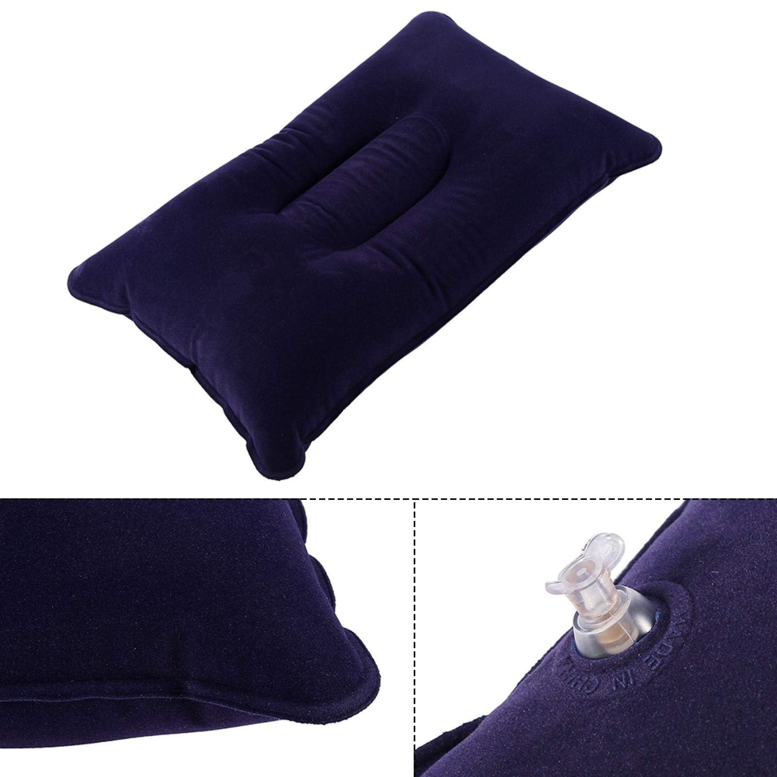 Kuuleyn Cuscino Gonfiabile PVC Viaggio Campeggio Collo