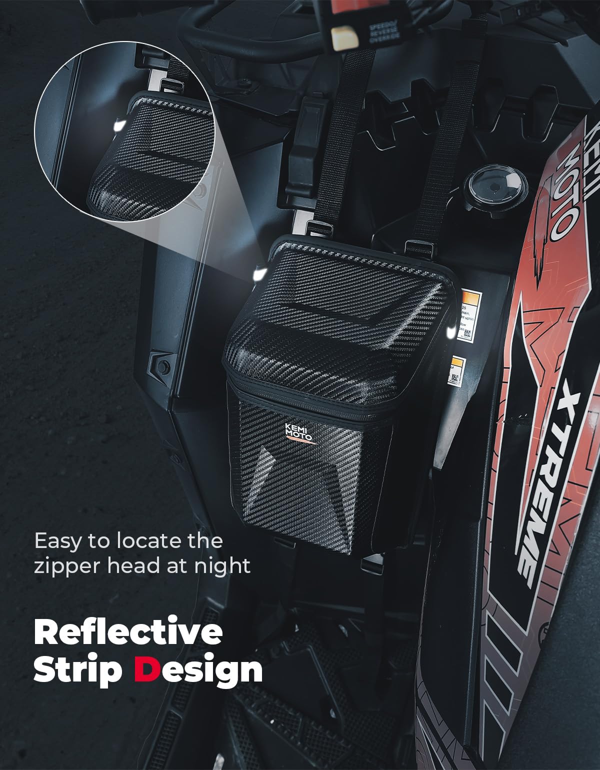 Kemimoto Borsa Parafango ATV 5,5L impermeabile