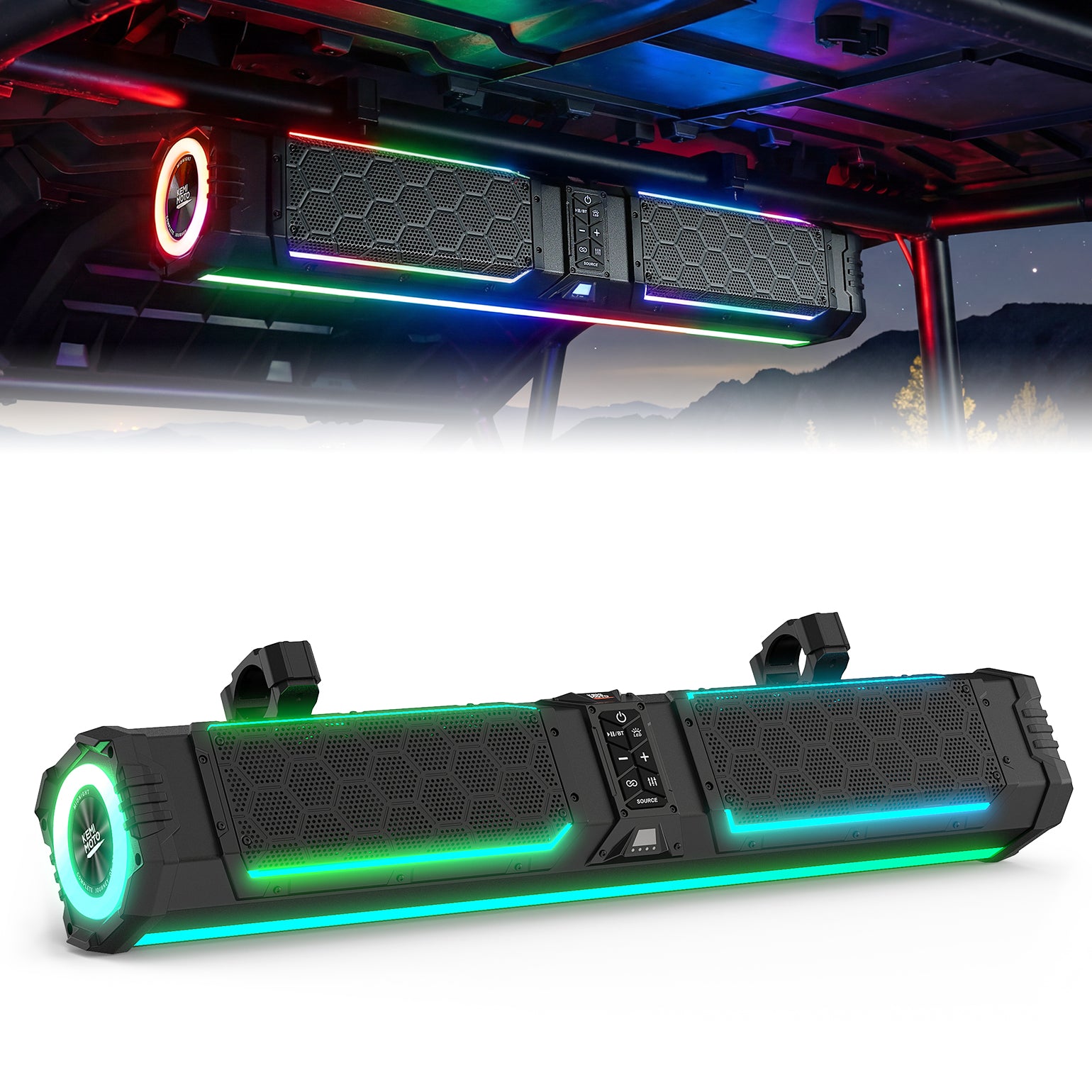 KEMIMOTO Midnight 80 Gen2 soundbar UTV 680W nera