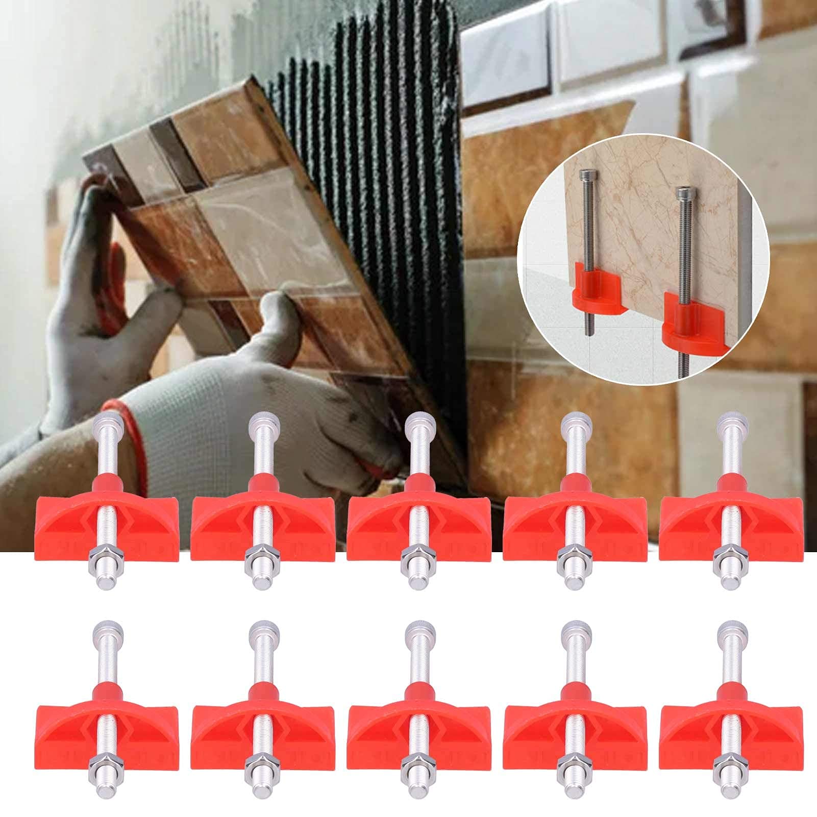 Kuuleyn Localizzatore Piastrelle Regolabile 10 Pezzi HDPP