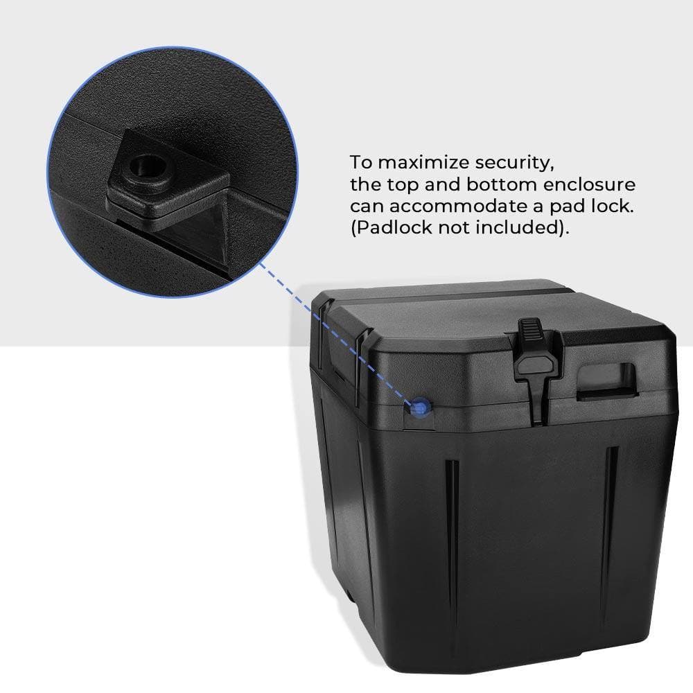 KEMIMOTO B0113-03901 box sottosedile Ranger XP 1000 antispruzzo