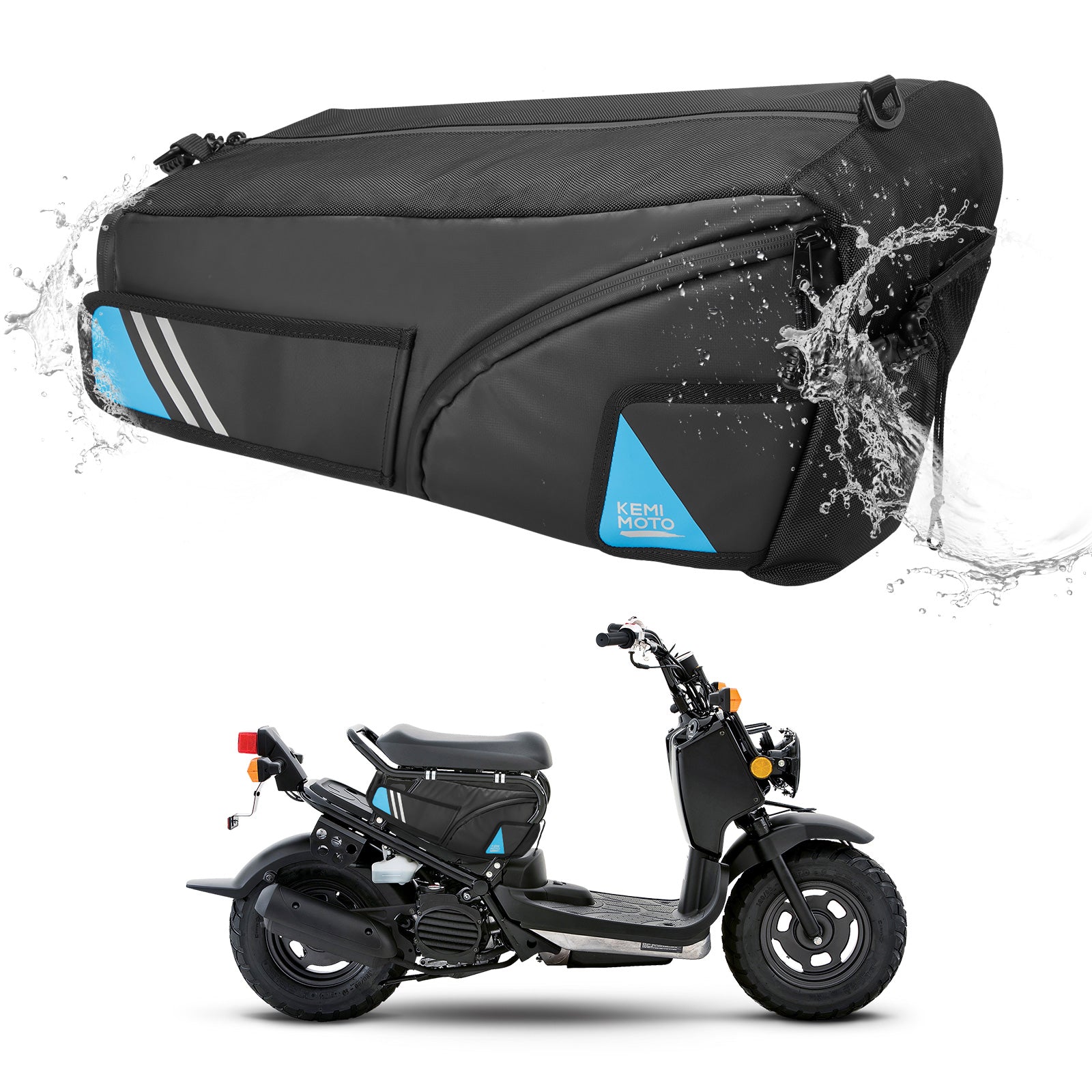 Kemimoto Ruckus 2010-2024 borsa sottosella idrorepellente