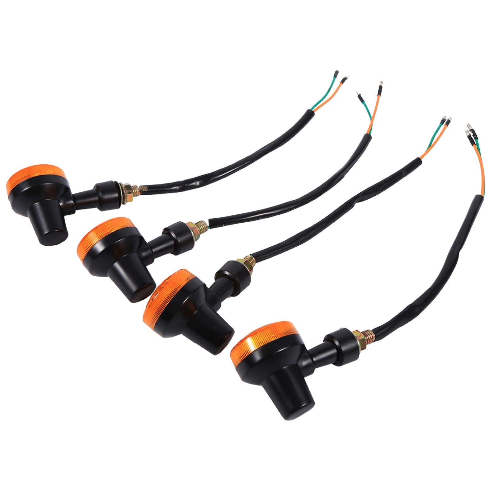 Kuuleyn Indicatori Moto 12V ambra 4 pezzi