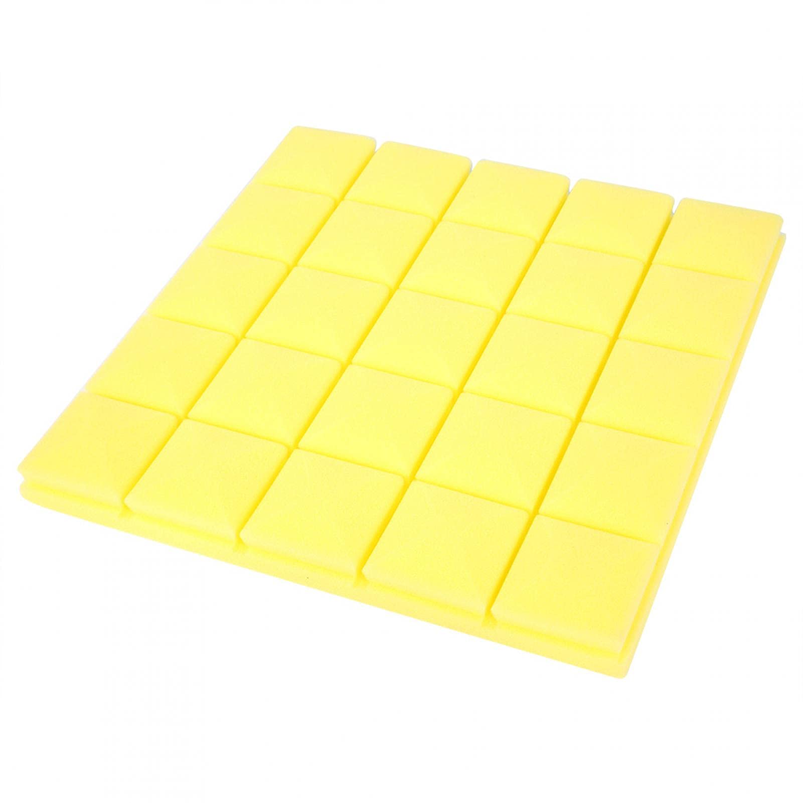 Kuuleyn pannelli acustici gialli 50x50x5 cm 6 pezzi