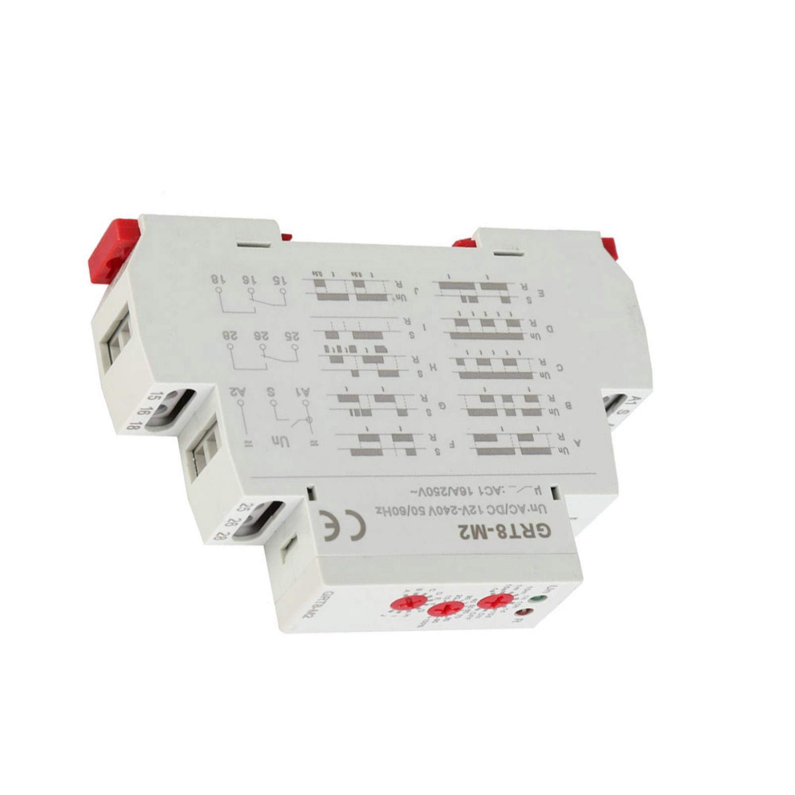 Kuuleyn GRT8-M2 relè temporizzato 12-240V 10 funzioni
