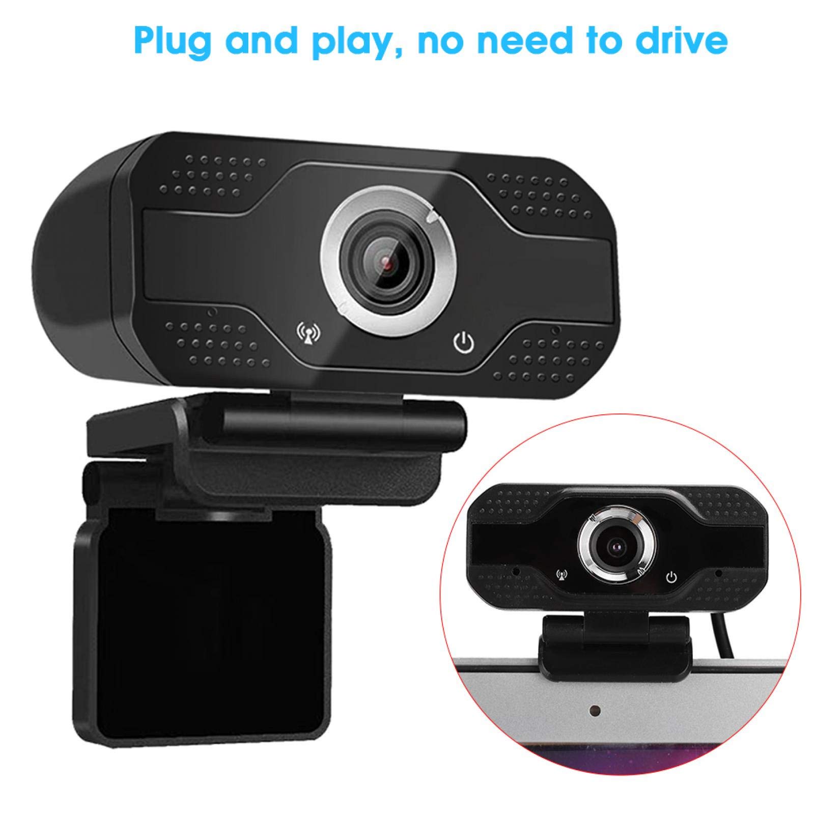 Kuuleyn Webcam 1080p con microfono cancellazione rumore