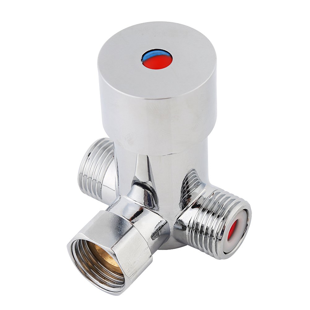 Kuuleyn Valvola Miscelatrice Acqua G1/2 Ottone Calda Fredda