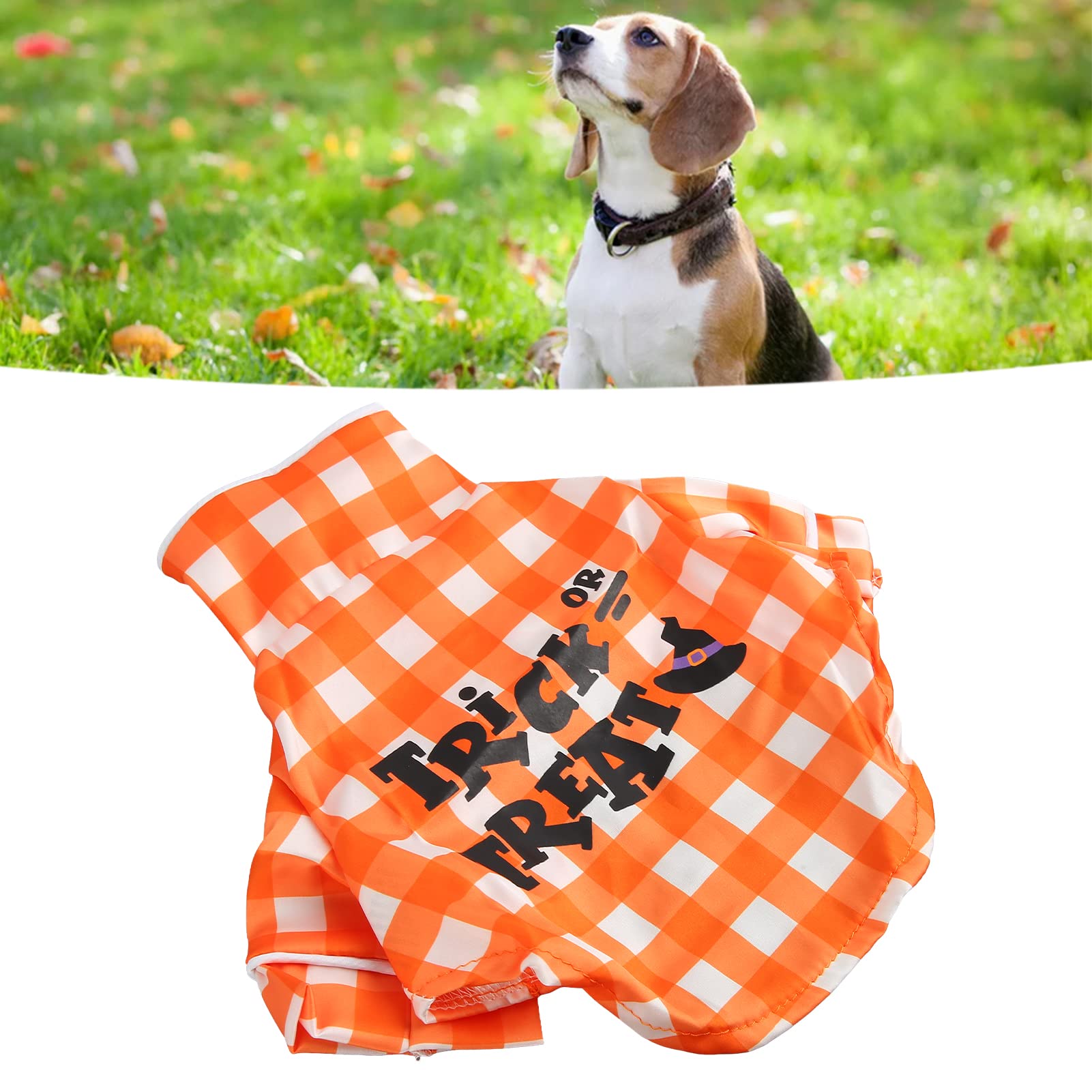 Kuuleyn Halloween Scozzese vestito cane taglia M peluche